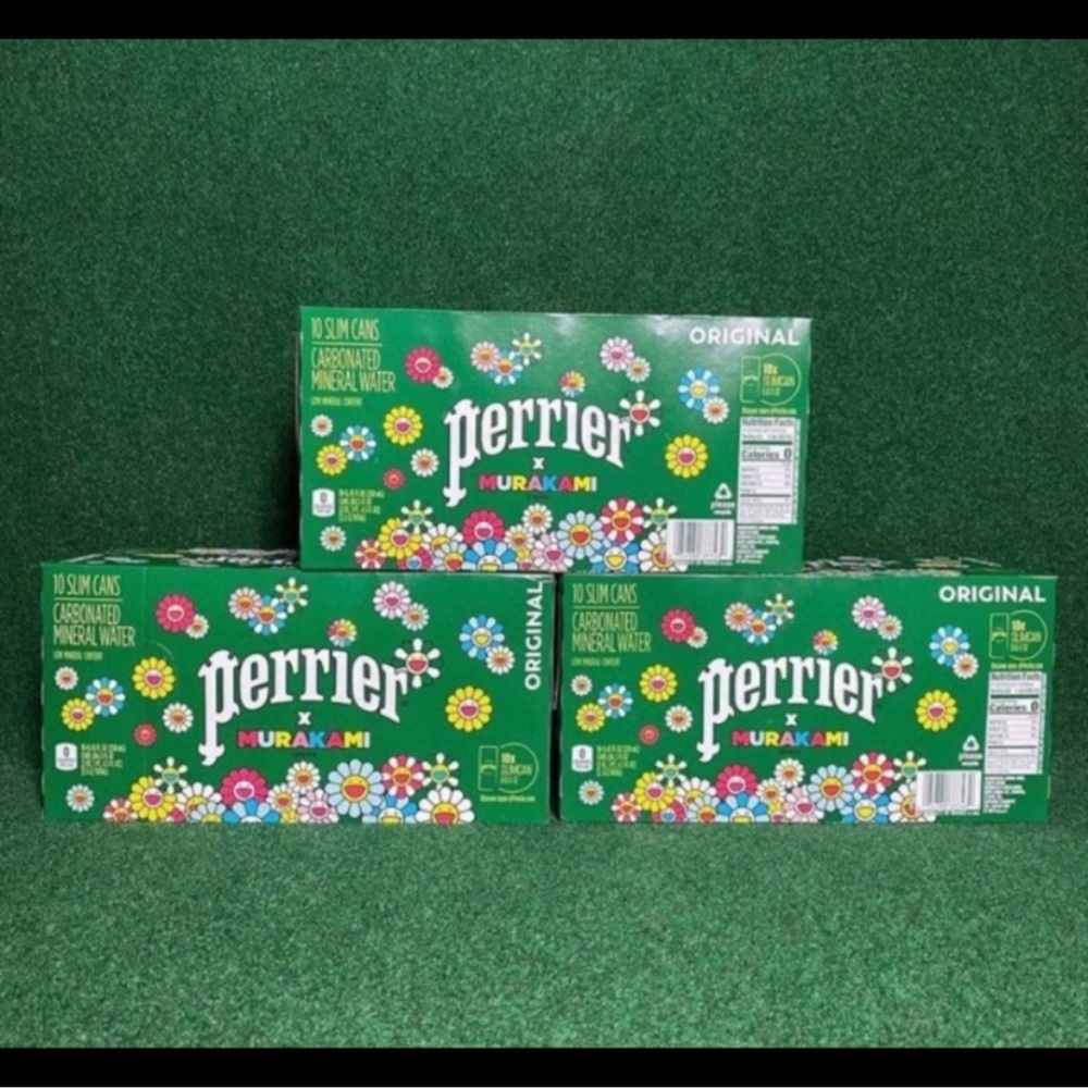 Perrier Murakami Slim Cans